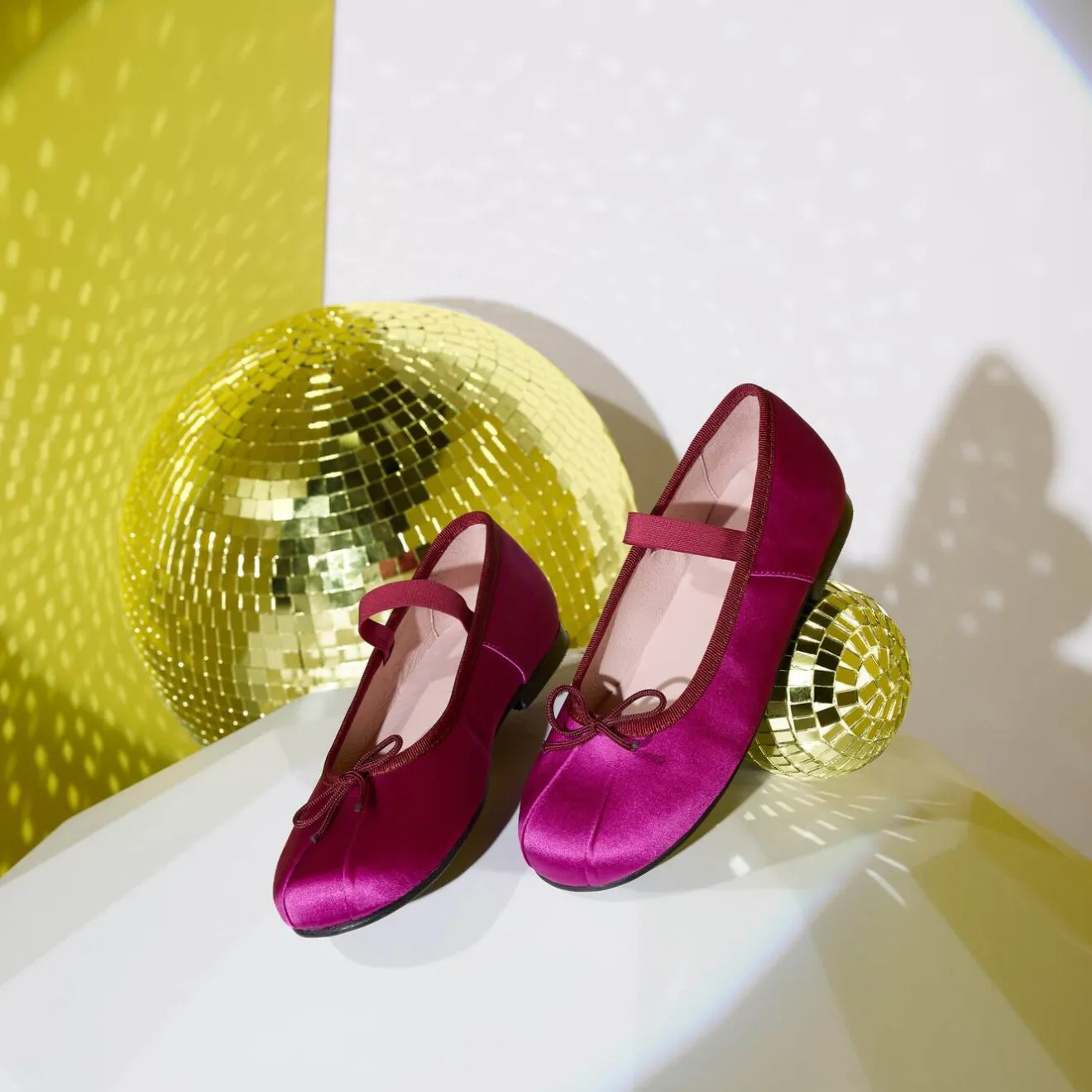 Jacadi Mary Janes, T-Straps And Ballet Flats|Girl ballerinas Fuchsia