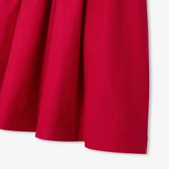 Jacadi Dresses And Skirts|Girl bi-material dress Jacadi Red
