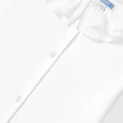 Jacadi Blouses And Shirts|Girl blouse in poplin Jacadi White