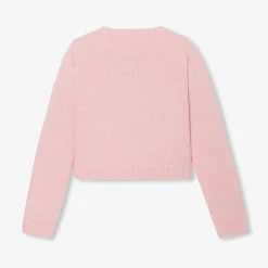 Jacadi Cardigans, Sweaters And Sweatshirts|Girl cardigan Heather Pink