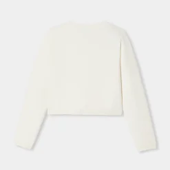 Jacadi Cardigans, Sweaters And Sweatshirts|Girl cardigan Jacadi soft white