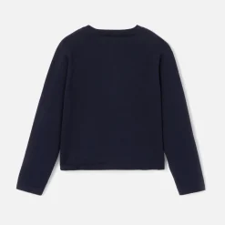 Jacadi Cardigans, Sweaters And Sweatshirts|Girl cardigan Jacadi Navy