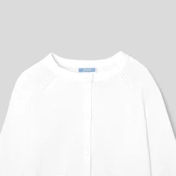 Jacadi Cardigans, Sweaters And Sweatshirts|Girl cardigan Jacadi White