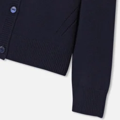 Jacadi Cardigans, Sweaters And Sweatshirts|Girl cardigan Jacadi Navy