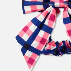 Jacadi Hair Accessories|Accessories|Girl check scrunchie Multicolour