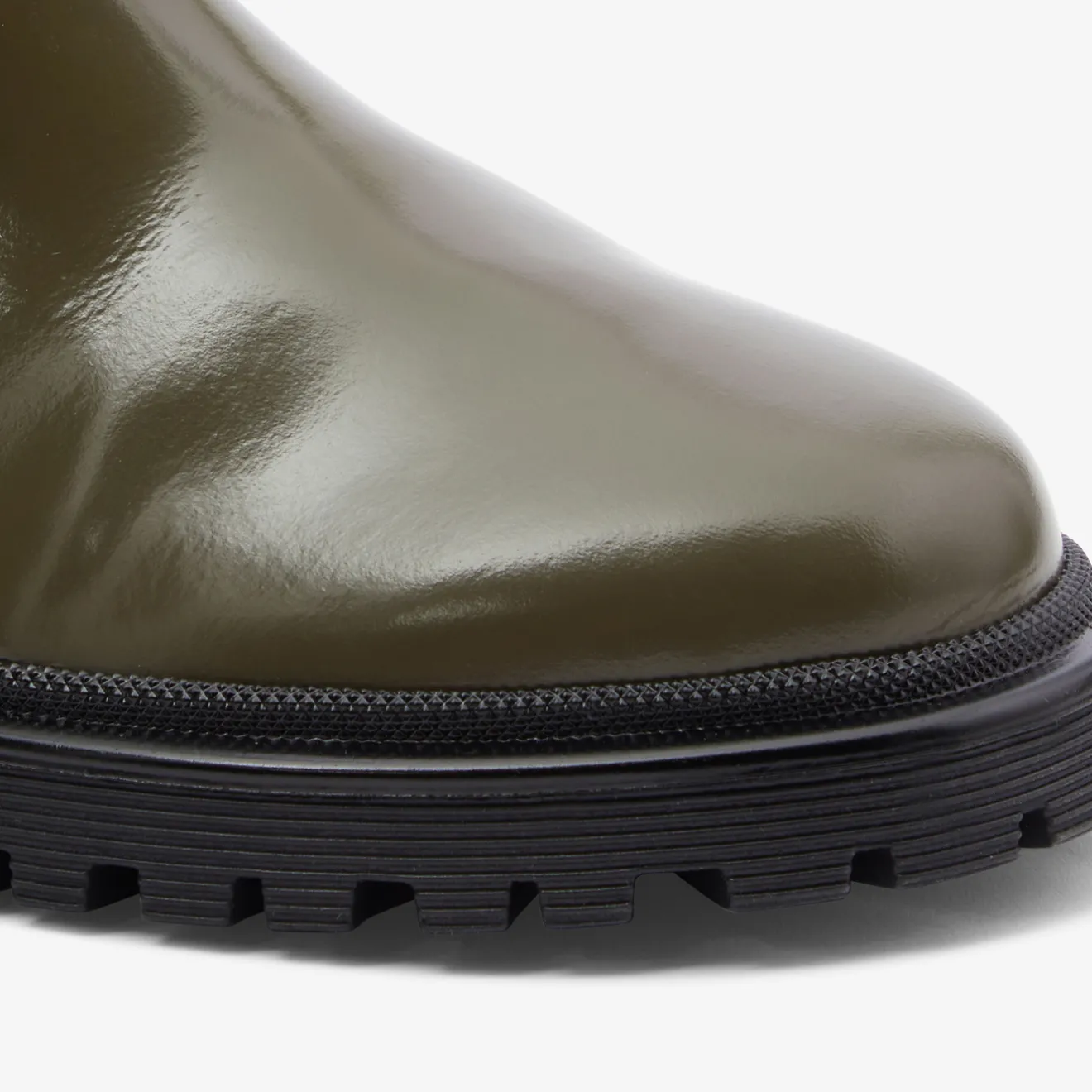 Jacadi Ankle & Lined Boots|Girl Chelsea boots in smooth leather Khaki