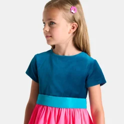 Jacadi Dresses And Skirts|Girl color block dress Pink/Blue