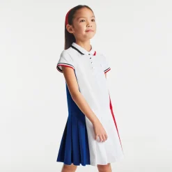Jacadi Dresses And Skirts|Girl color block dress White/Multicolour
