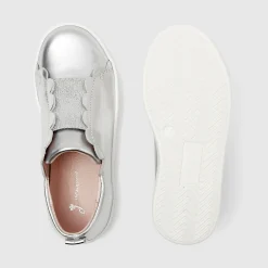 Jacadi Sneakers|Girl comfort tennis shoes Silver