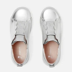 Jacadi Sneakers|Girl comfort tennis shoes Silver
