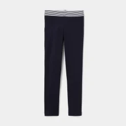 Jacadi Pants And Sweatpants|Girl cotton piqué leggings Jacadi Navy