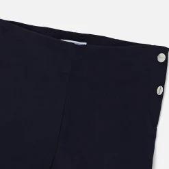 Jacadi Shorts And Rompers|Girl cotton piqué shorts Jacadi Navy