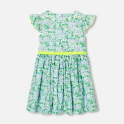Jacadi Dresses And Skirts|Girl dress in Liberty fabric White/Multicolour