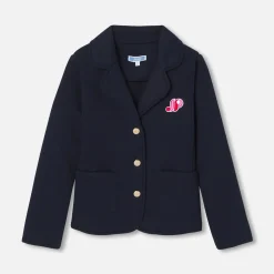 Jacadi Cardigans, Sweaters And Sweatshirts|Coats And Outerwear|Girl fitted jacket Jacadi Navy