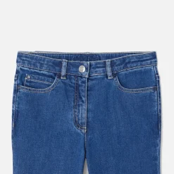 Jacadi Pants And Sweatpants|Girl flare jeans Denim blue