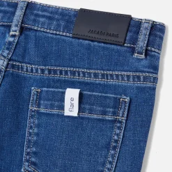 Jacadi Pants And Sweatpants|Girl flare jeans Denim blue