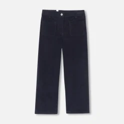 Jacadi Pants And Sweatpants|Girl flare trousers Jacadi Navy