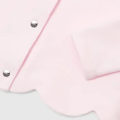 Jacadi Cardigans, Sweaters And Sweatshirts|Girl fleece cardigan Jacadi Powder Pink