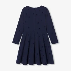 Jacadi Dresses And Skirts|Girl fleece dress Jacadi Navy