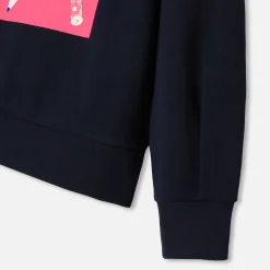 Jacadi Cardigans, Sweaters And Sweatshirts|Girl fleece sweatshirt Jacadi Navy