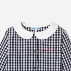 Jacadi Bags And Aprons|Accessories|Girl gingham apron White/Navy
