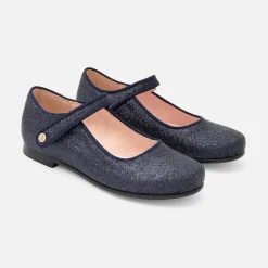 Jacadi Mary Janes, T-Straps And Ballet Flats|Girl glittery Mary Janes Jacadi Navy