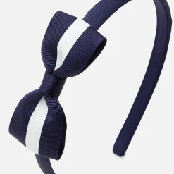 Jacadi Hair Accessories|Accessories|Girl headband Navy/White