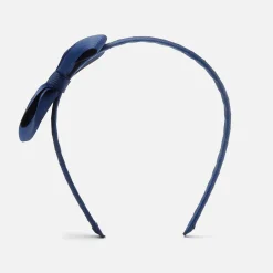 Jacadi Hair Accessories|Accessories|Girl headband with grosgrain bow Jacadi Navy
