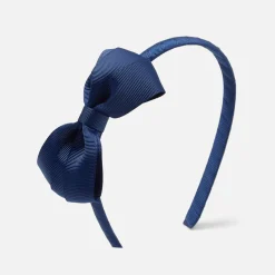 Jacadi Hair Accessories|Accessories|Girl headband with grosgrain bow Jacadi Navy