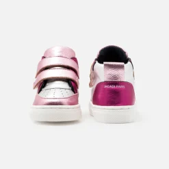 Jacadi Sneakers|Girl high-top sneakers Silver/multicolour