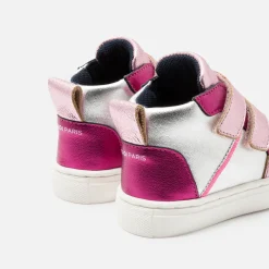 Jacadi Sneakers|Girl high-top sneakers Silver/multicolour