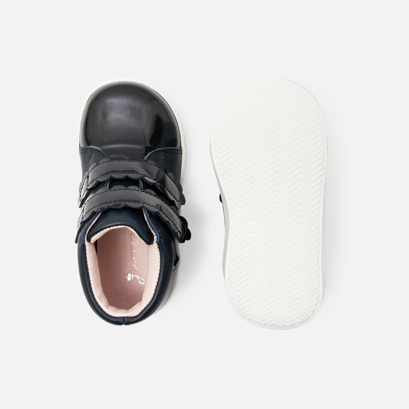 Jacadi Sneakers|Girl high-top sneakers Jacadi Navy