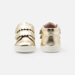 Jacadi Sneakers|Girl high-top sneakers Gold