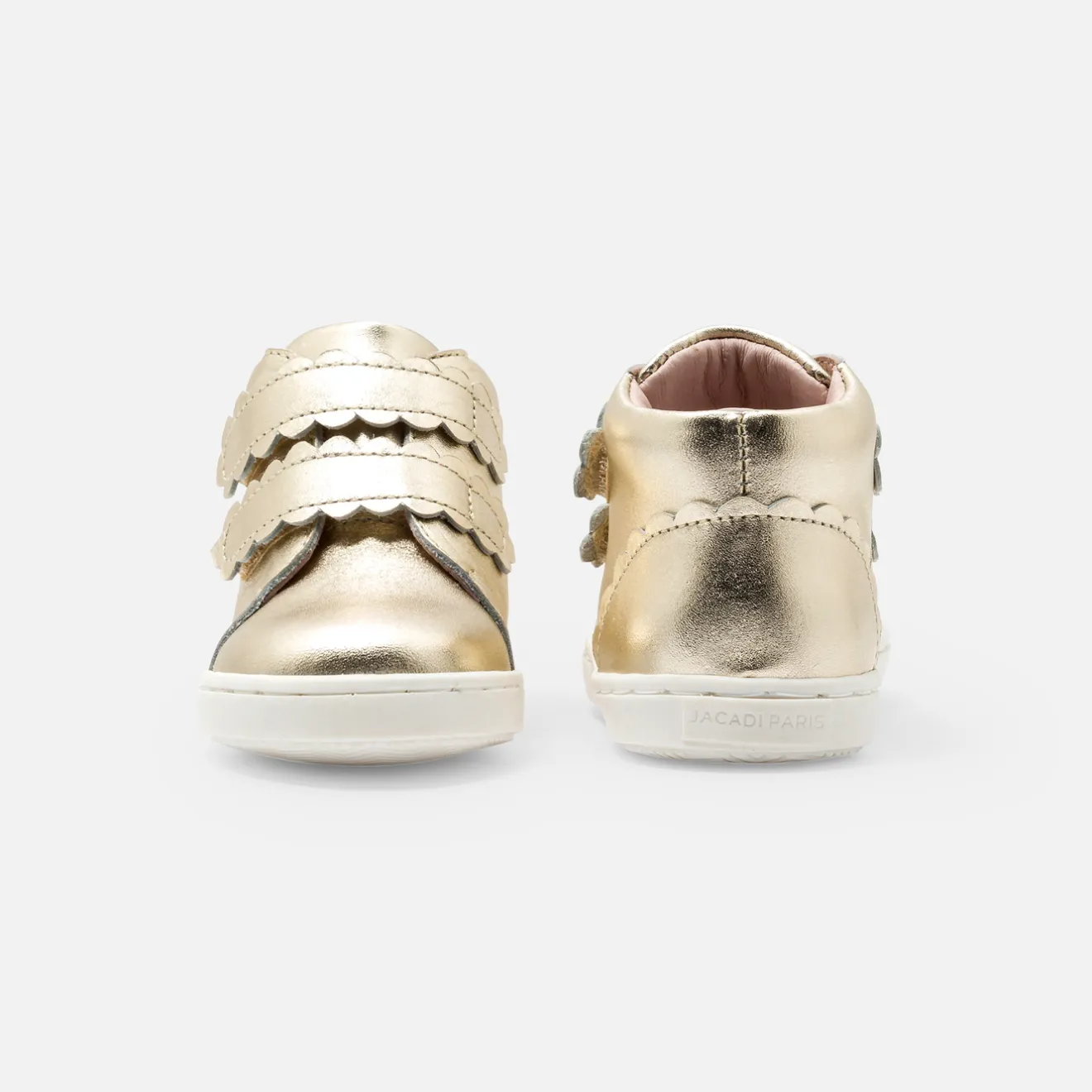 Jacadi Sneakers|Girl high-top sneakers Gold