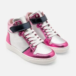 Jacadi Sneakers|Girl high-top sneakers Silver/multicolour