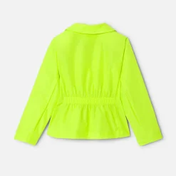 Jacadi Coats And Outerwear|Girl Coats & Puffer Jackets|Girl jacket in technical fabric Nepn green