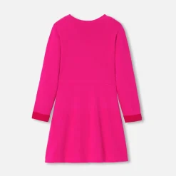 Jacadi Dresses And Skirts|Girl knitted dress Pink/Red