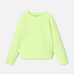 Jacadi Cardigans, Sweaters And Sweatshirts|Girl knitted sweatshirt Anise green