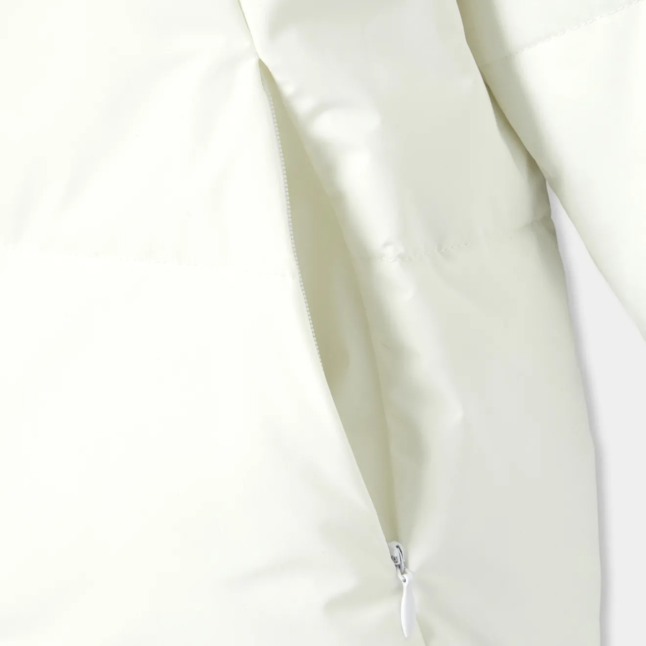Jacadi Coats And Outerwear|Girl Coats & Puffer Jackets|Girl long padded jacket Jacadi soft white
