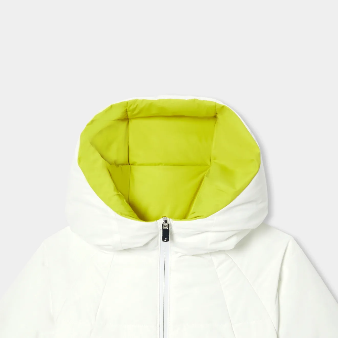 Jacadi Coats And Outerwear|Girl Coats & Puffer Jackets|Girl long padded jacket Jacadi soft white