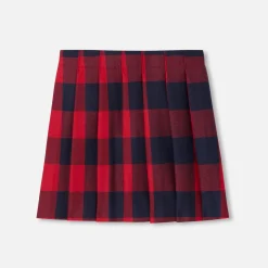 Jacadi Dresses And Skirts|Girl maxi check skirt Navy/Red