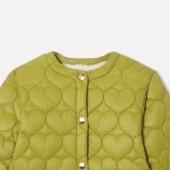 Jacadi Cardigans, Sweaters And Sweatshirts|Girl mid-season jacket Mustard