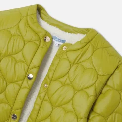 Jacadi Cardigans, Sweaters And Sweatshirts|Girl mid-season jacket Mustard