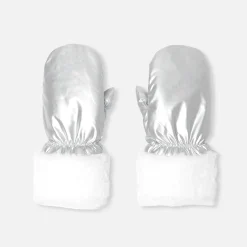 Jacadi Accessories|Winter Accessories|Girl mittens Silver