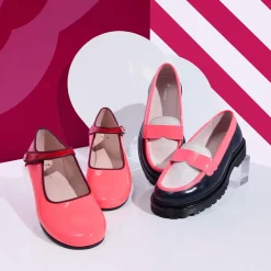 Jacadi Loafers, Lace-Ups And Moccasins|Girl moccasins in glazed leather Blue/Multicolour