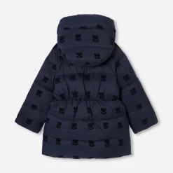 Jacadi Coats And Outerwear|Girl Coats & Puffer Jackets|Girl padded jacket Jacadi Navy