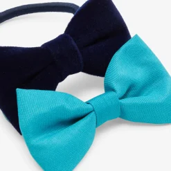 Jacadi Hair Accessories|Accessories|Girl pair of elastic bands Navy/Multicolour