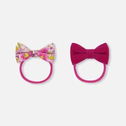 Jacadi Hair Accessories|Accessories|Girl pair of elastic bands Multicolour
