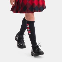 Jacadi Tights, Socks And Booties|Accessories|Girl pair of high socks Jacadi Navy