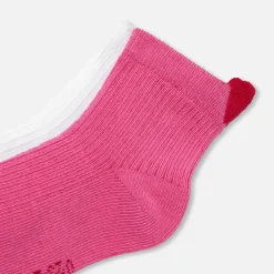 Jacadi Tights, Socks And Booties|Accessories|Girl pair of socks Pink/White